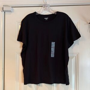 Old Navy Women’s  Black Short Sleeve Tee